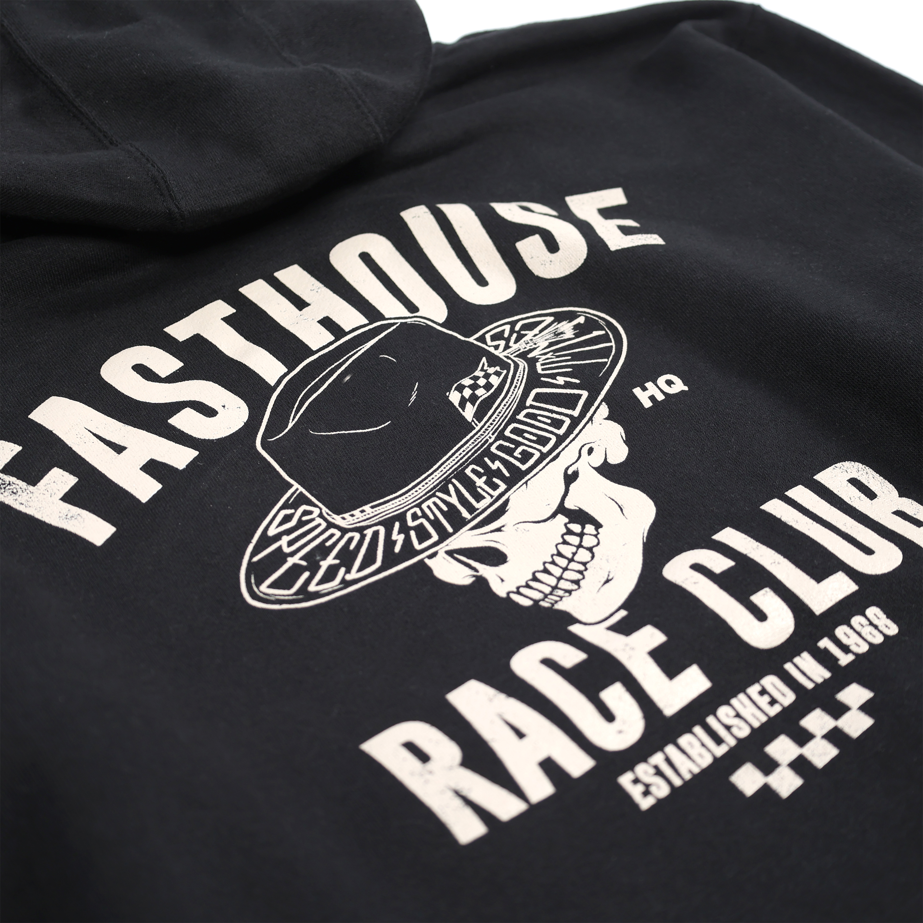 HQ Club Hooded Pullover - Black_Detail2